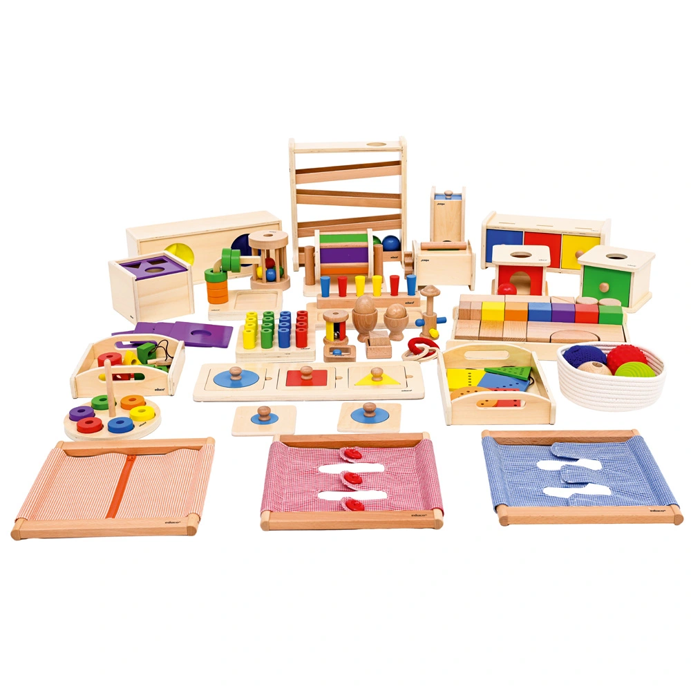 Unser EDU-Set zur Montessori-Frühförderung mit 24 Spielsachen